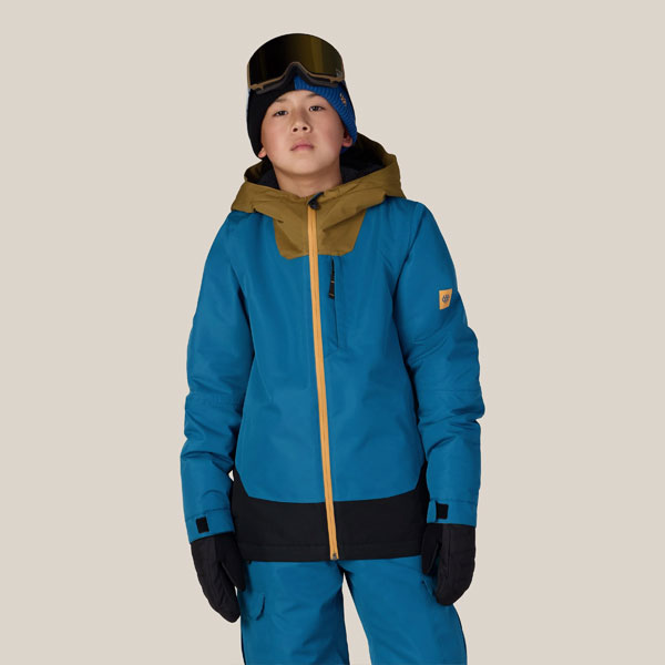 2627 686 아동 게이트웨이 인슐 보드복 자켓 BLUE ASH COLORBLOCK