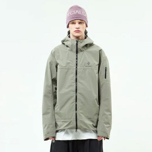 2324 스페셜게스트 오반 아웃쉘 보드복 자켓 OIL GREEN