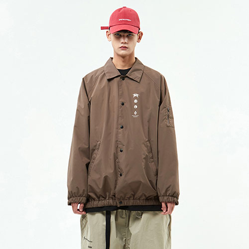 2324 스페셜게스트X라이스28 웜 코치 보드복 자켓 BROWN