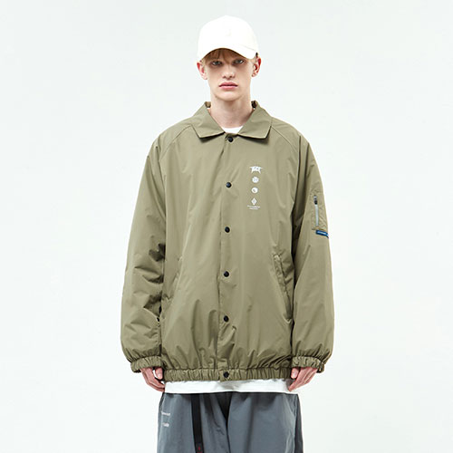 2324 스페셜게스트X라이스28 웜 코치 보드복 자켓 VINTAGE KHAKI