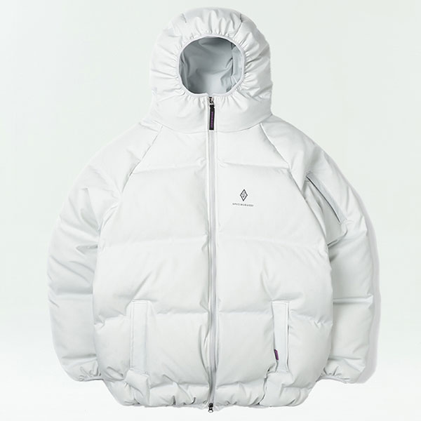 2425 스페셜게스트 브이투 덕스다운 심리스 패디드 보드복 자켓 BLANC DE BLANC
