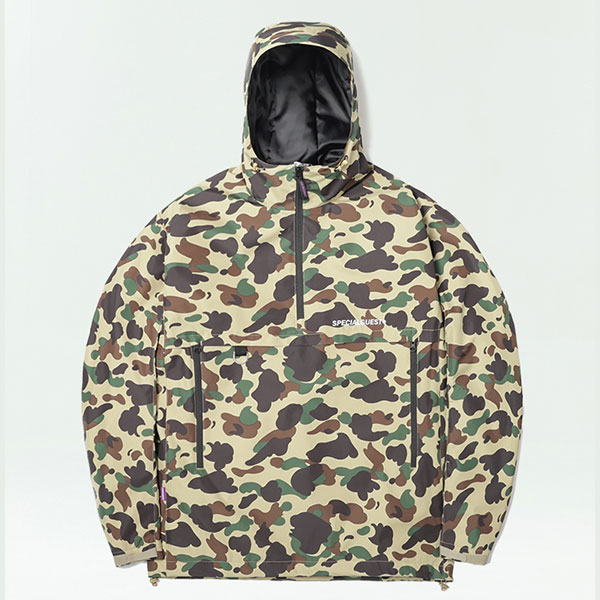 2425 스페셜게스트 브이투 모드 씬슬레이트 아노락 보드복 자켓 BEIGE CAMO