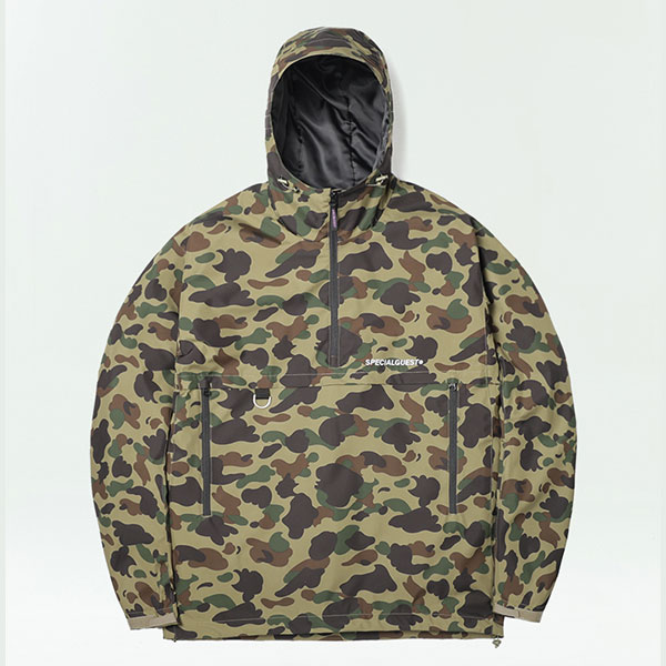 2425 스페셜게스트 브이투 모드 씬슬레이트 아노락 보드복 자켓 KHAKI CAMO