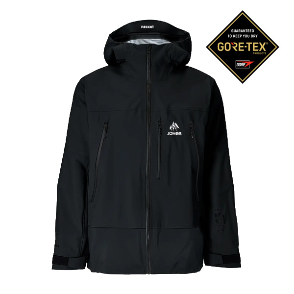 2627 존스 하이어 3L 고어텍스 보드복 자켓 STEALTH BLACK